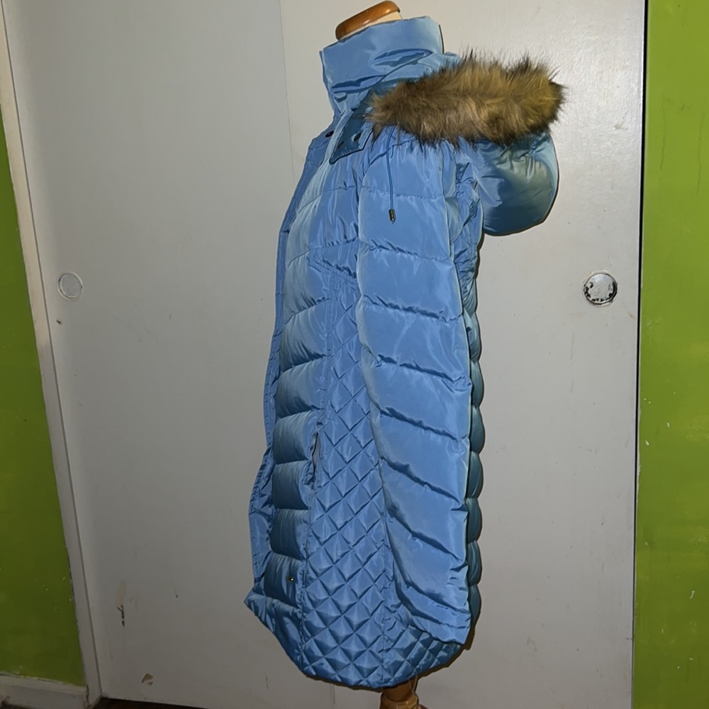 Large blue down jacket brand new - Picture 2 of 13